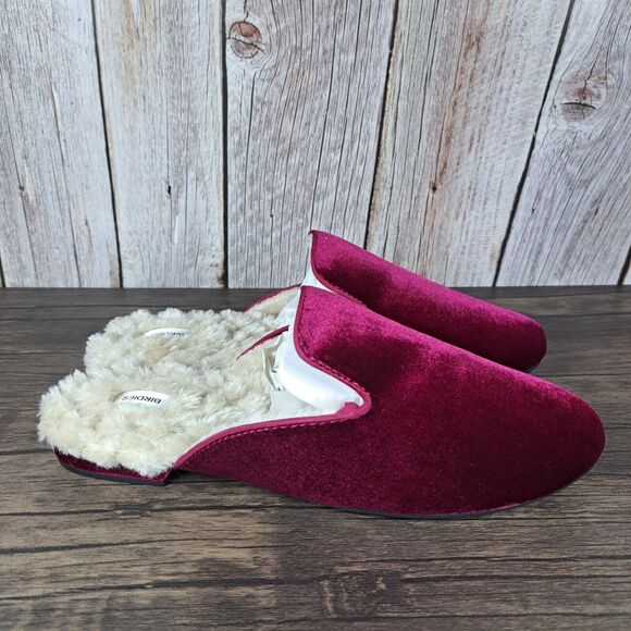BIRDIES The Phoebe Wild Berry Slip On Slipper Mule Women's Sz 8.5 (Worn Once) - Picture 3 of 8